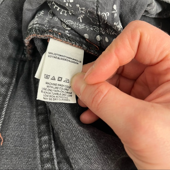 Free People Blossom Rigid Jean in Black - Picture 9 of 11